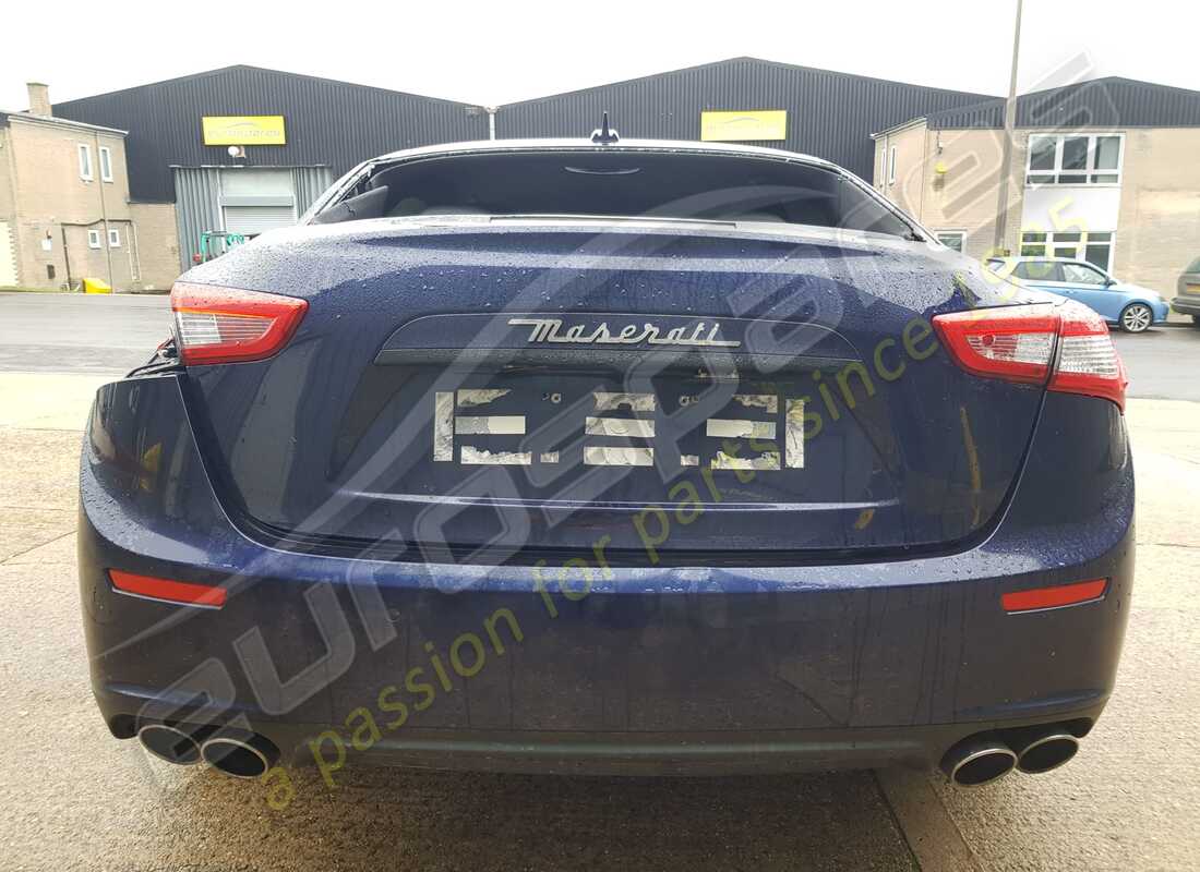 maserati ghibli (2016) with 46,772 miles, being prepared for dismantling #4