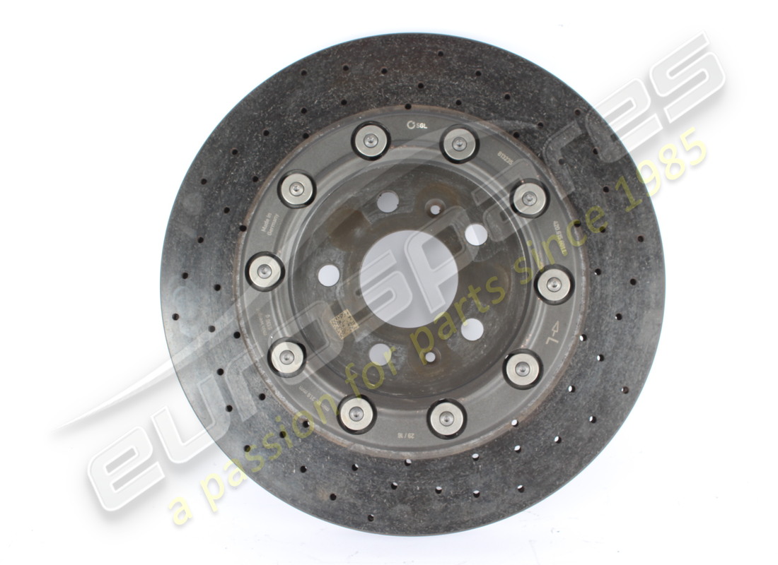 used lamborghini brake disk ceramic ccp. part number 420615601l (1)