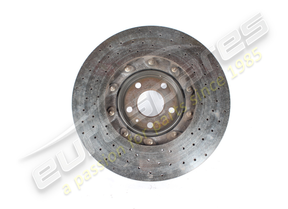 used lamborghini brake disc ceramic ccp. part number 420615301k (1)