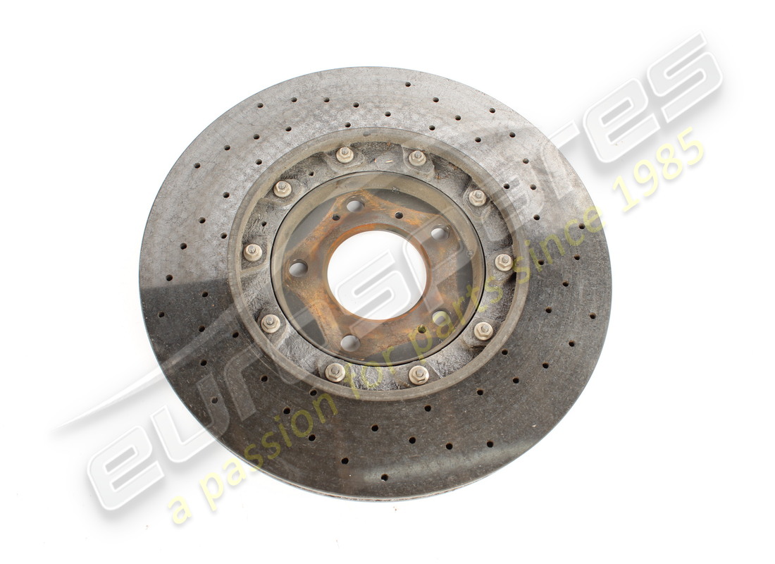 used lamborghini left rear brake disc. part number 4m0615601m (3)