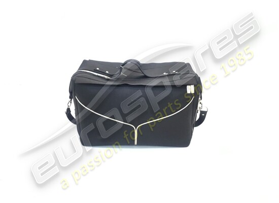 new maserati luggage bag, black leather part number 940000313