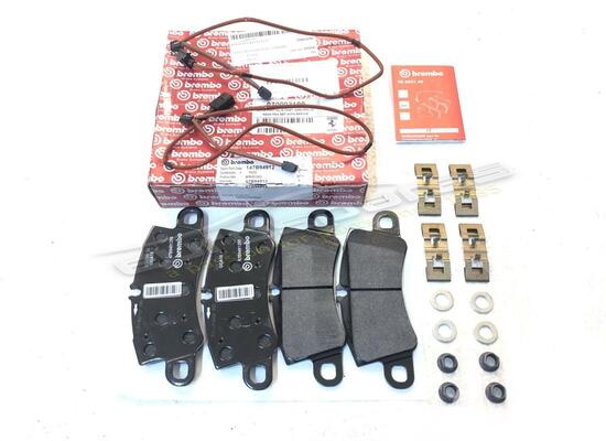new ferrari rear pad set with spring part number 70003190