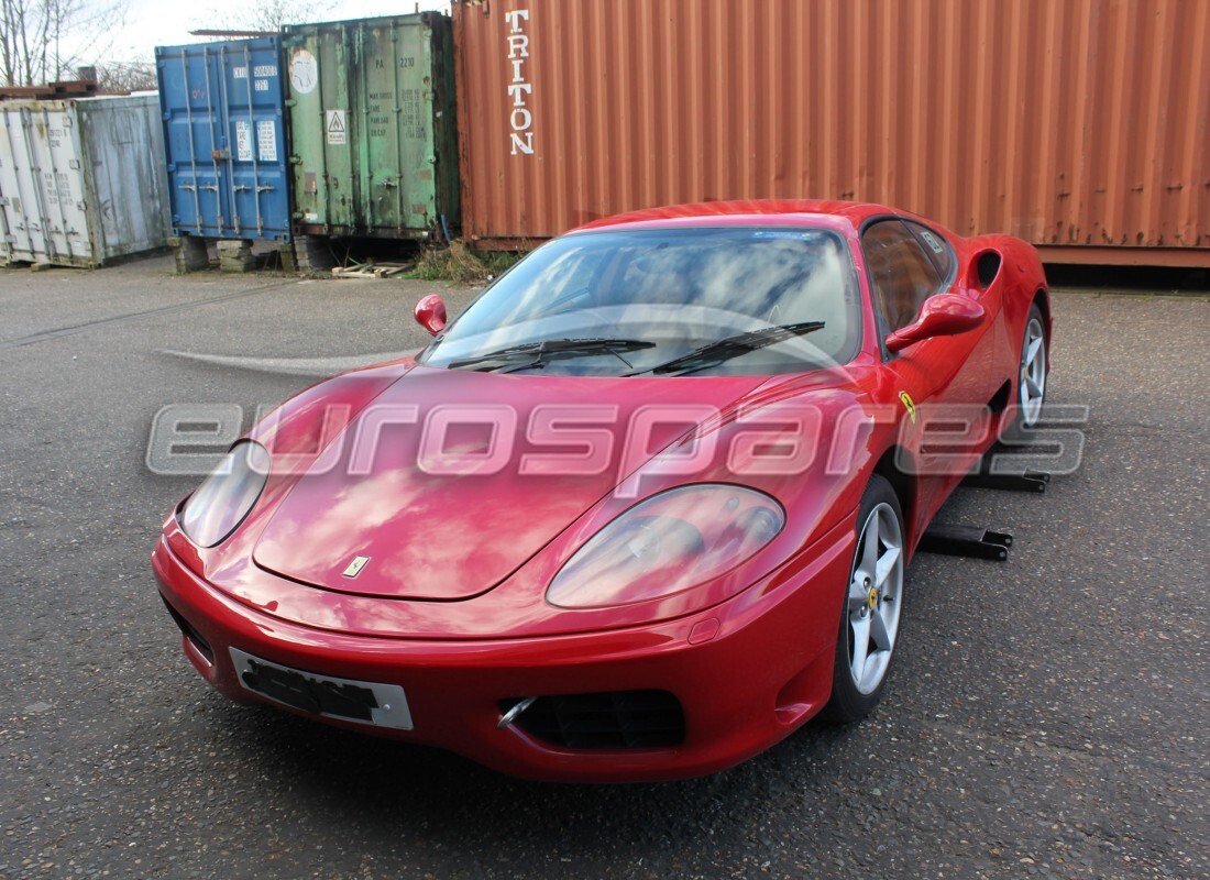 ferrari 360 modena with 39,154 miles, being prepared for dismantling #1