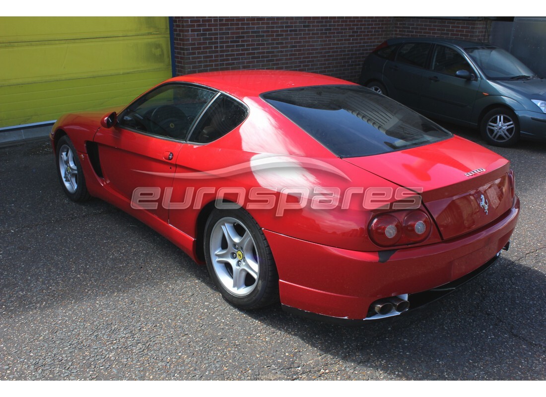 ferrari 456 m gt/m gta with 30,412 miles, being prepared for dismantling #5