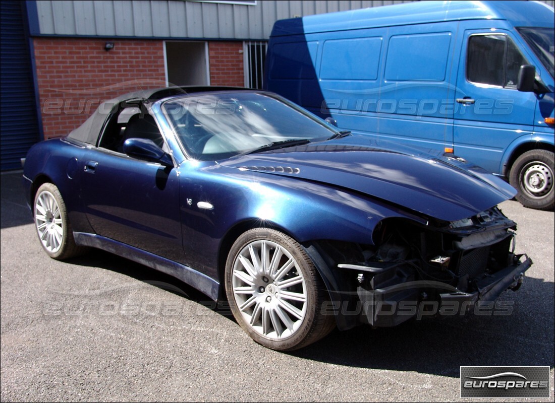 maserati 4200 spyder (2002) with 17,883 miles, being prepared for dismantling #1