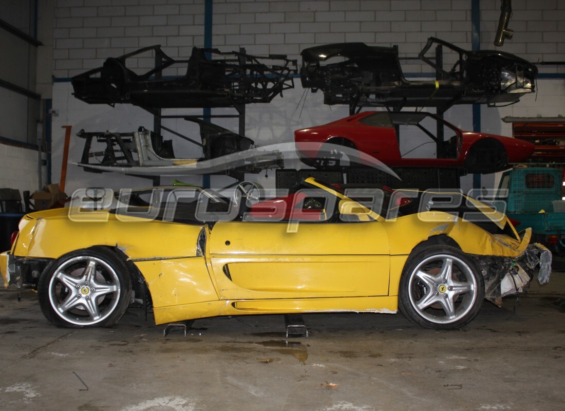 ferrari 355 (5.2 motronic) with 36,216 miles, being prepared for dismantling #5