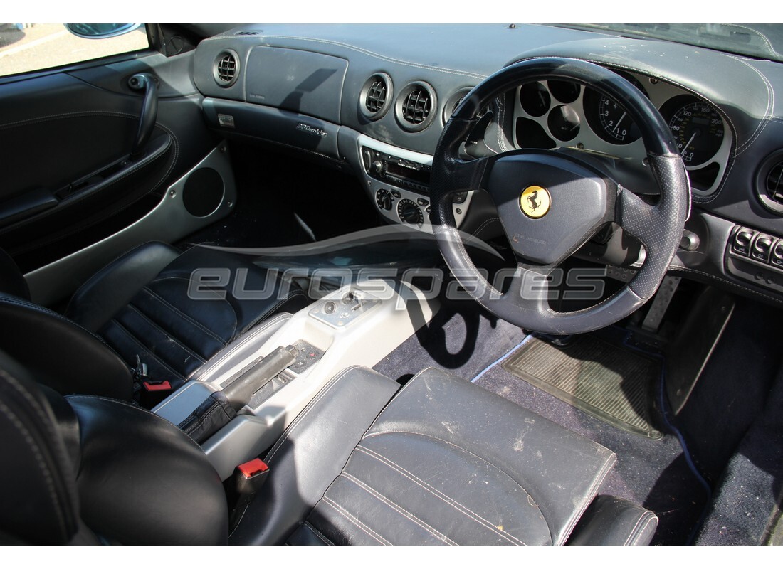 ferrari 360 spider with 57,000 miles, being prepared for dismantling #8