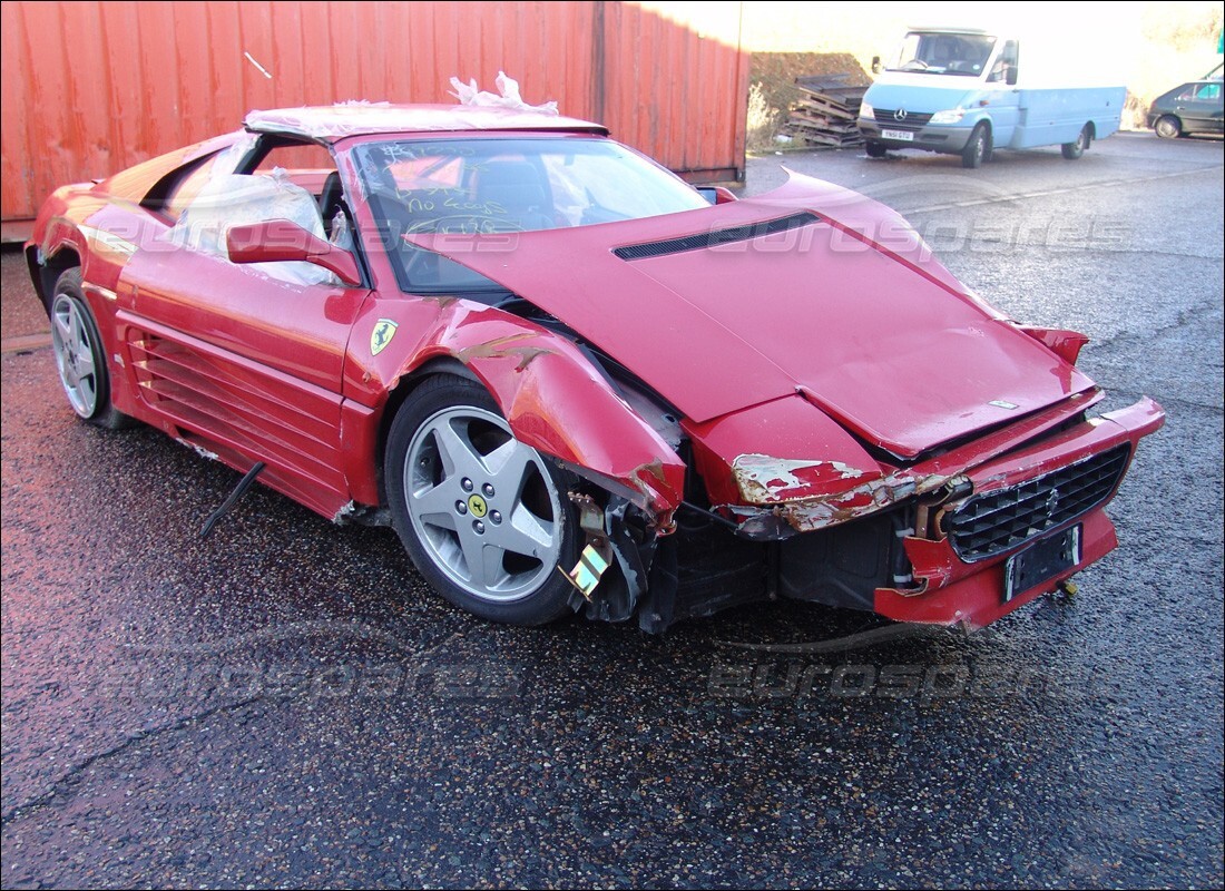 ferrari 348 (2.7 motronic) with 31,613 miles, being prepared for dismantling #10