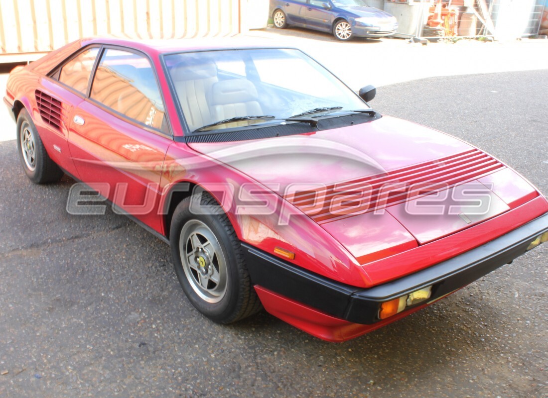 ferrari mondial 3.0 qv (1984) with 56,204 kilometers, being prepared for dismantling #2