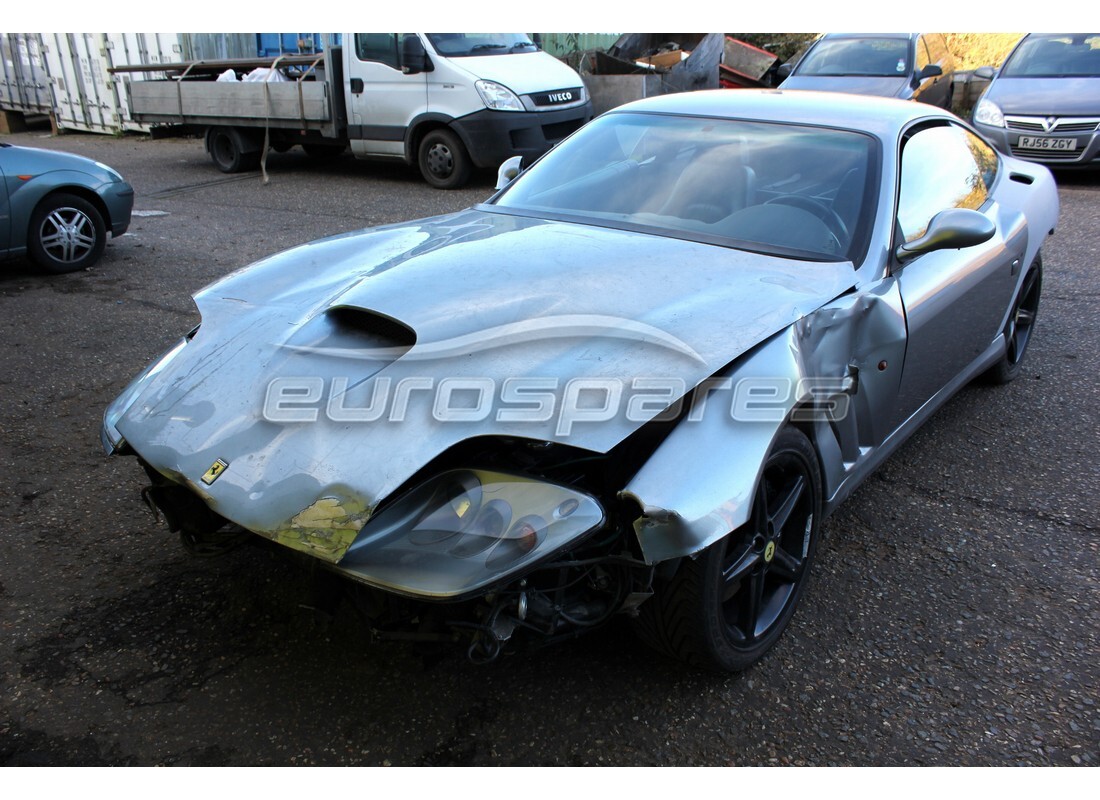 ferrari 575m maranello with 60,140 miles, being prepared for dismantling #2