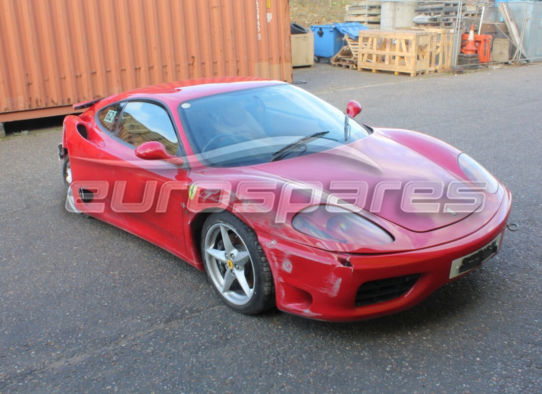 ferrari 360 modena with 39,154 miles, being prepared for dismantling #8