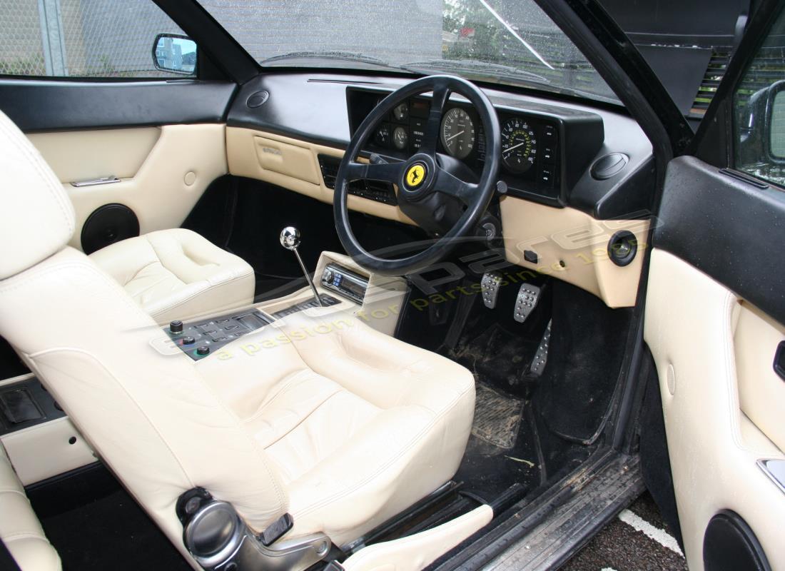 ferrari mondial 3.0 qv (1984) with 53,437 miles, being prepared for dismantling #10