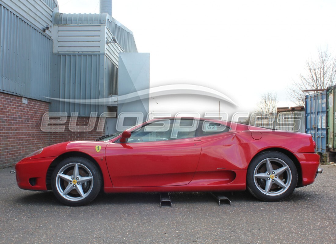 ferrari 360 modena with 39,154 miles, being prepared for dismantling #4