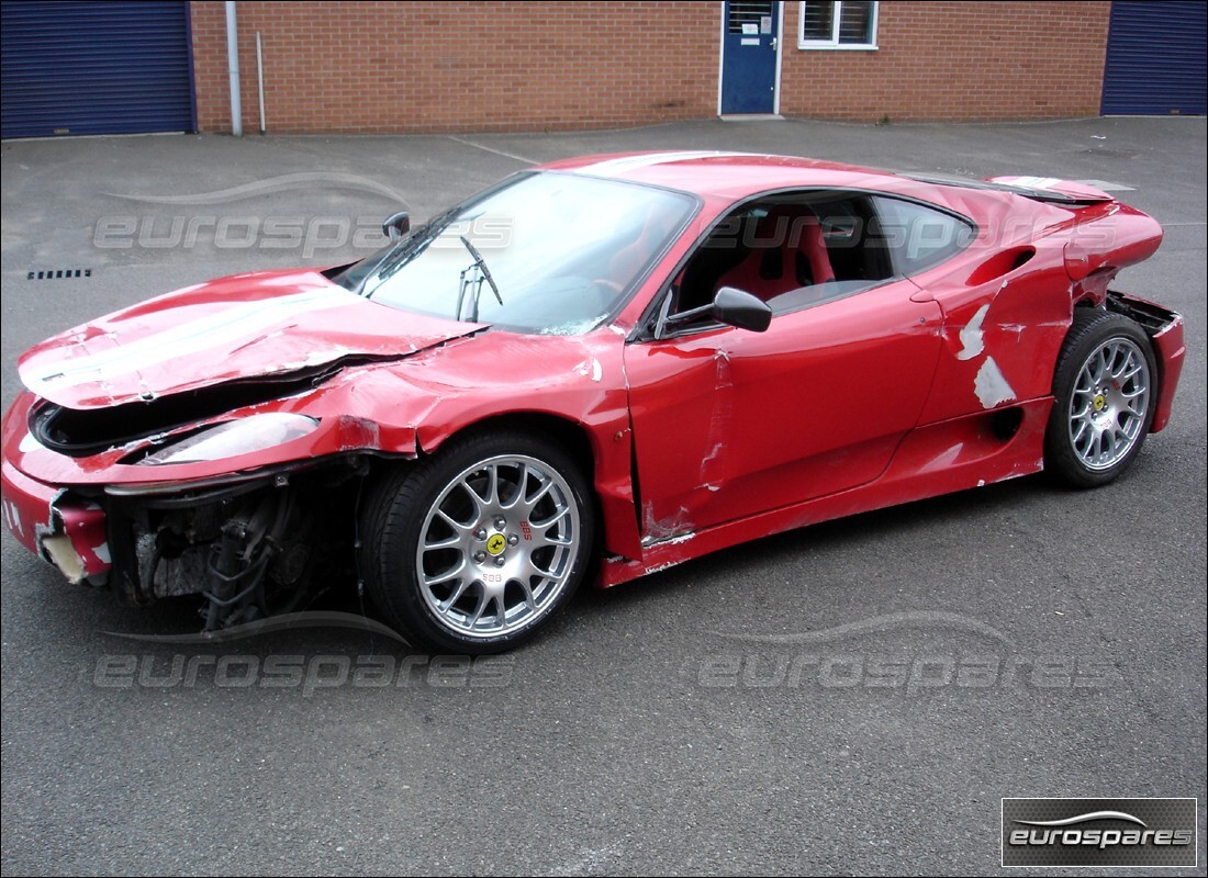 ferrari 360 modena with 3,000 kilometers, being prepared for dismantling #10