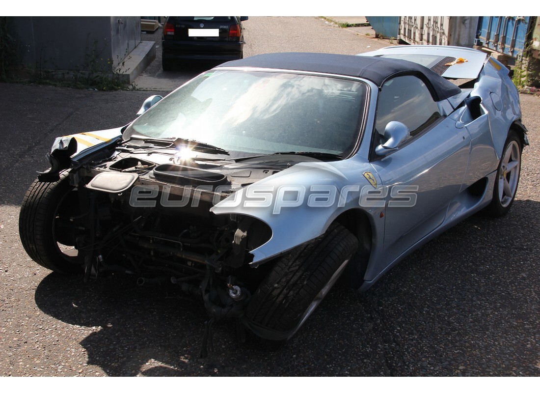 ferrari 360 spider with 57,000 miles, being prepared for dismantling #1