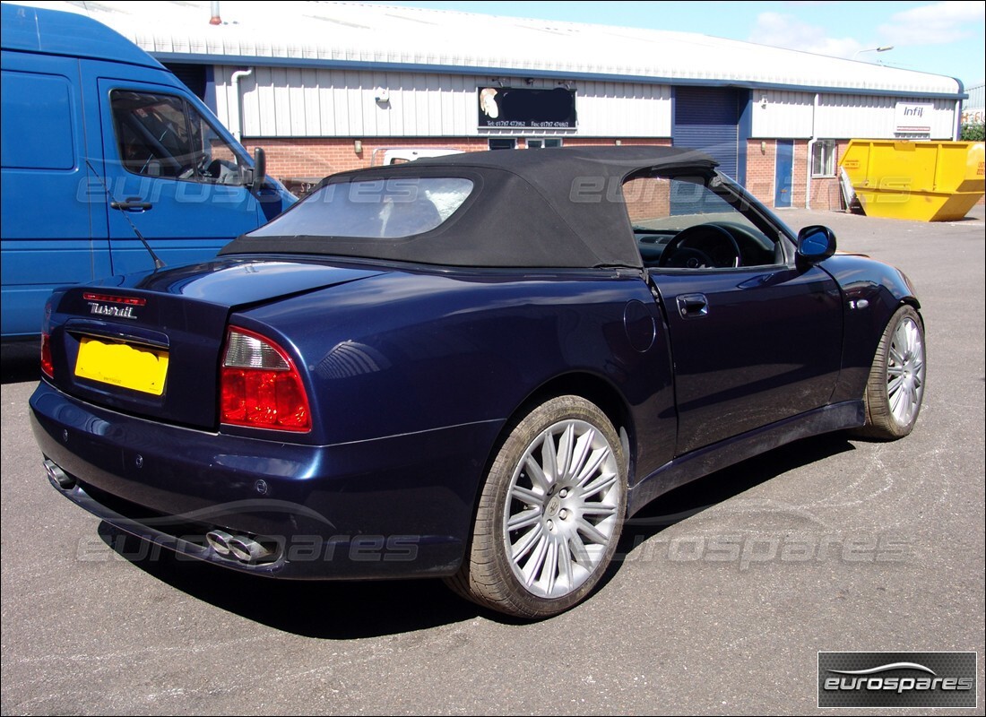maserati 4200 spyder (2002) with 17,883 miles, being prepared for dismantling #4