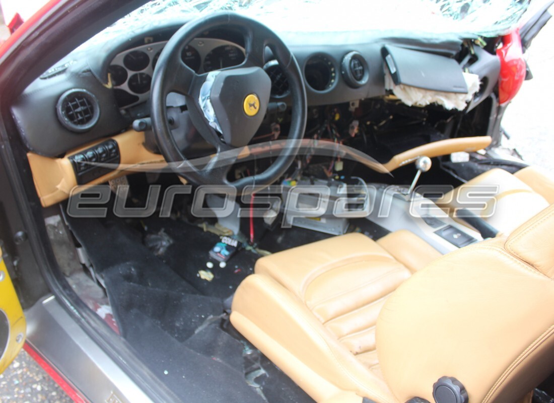 ferrari 360 spider with 23,000 kilometers, being prepared for dismantling #8