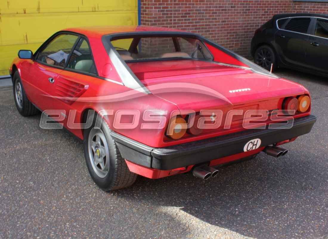 ferrari mondial 3.0 qv (1984) with 56,204 kilometers, being prepared for dismantling #3