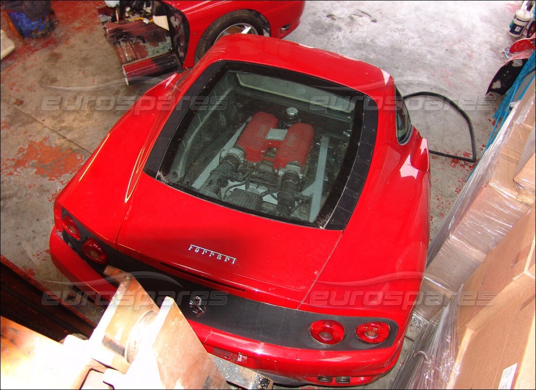 ferrari 360 modena with 18,000 miles, being prepared for dismantling #2
