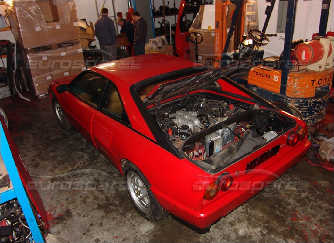 ferrari mondial 3.4 t coupe/cabrio with 46,000 miles, being prepared for dismantling #10