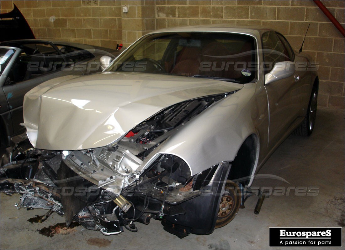 maserati 4200 coupe (2003) with 62,000 miles, being prepared for dismantling #1