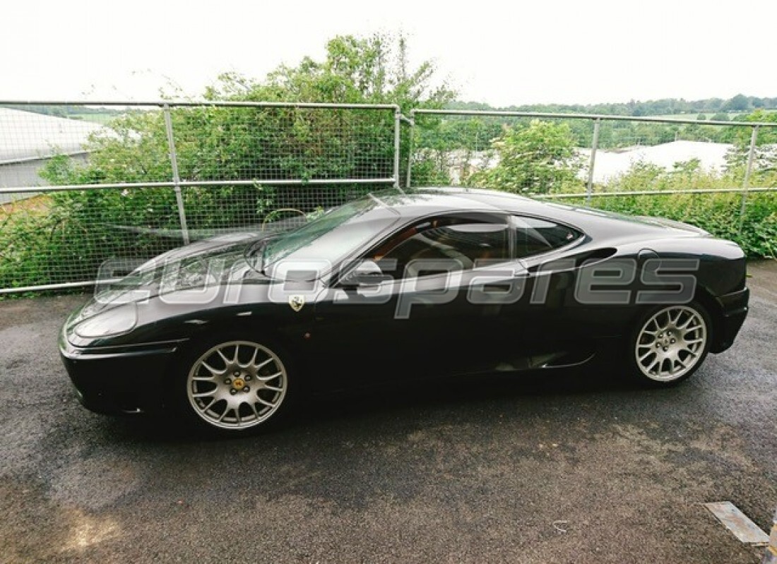 ferrari 360 modena with 42,000 kilometers, being prepared for dismantling #2
