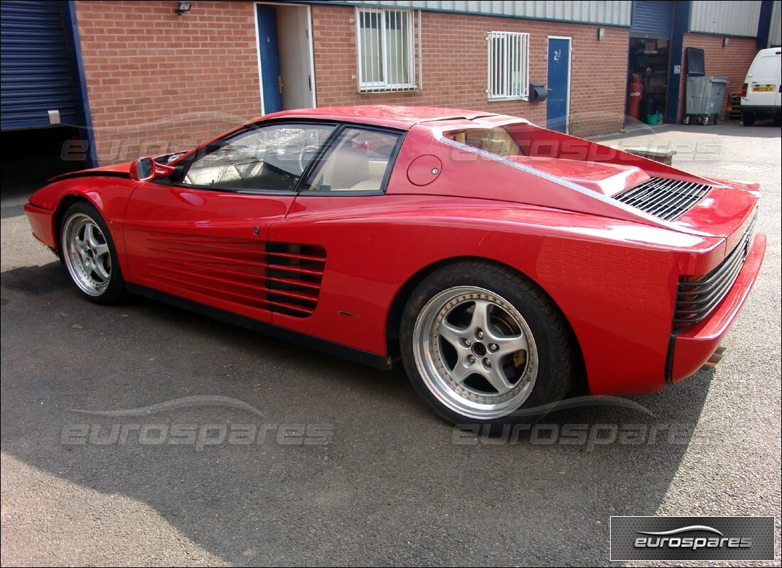 ferrari testarossa (1990) with 33,992 miles, being prepared for dismantling #2