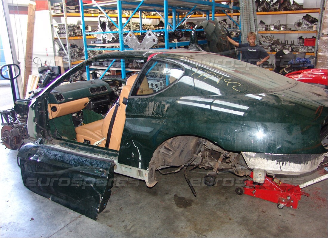 ferrari 456 gt/gta with 31,500 miles, being prepared for dismantling #1
