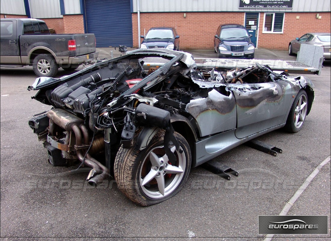 ferrari 360 modena with 22,000 miles, being prepared for dismantling #4