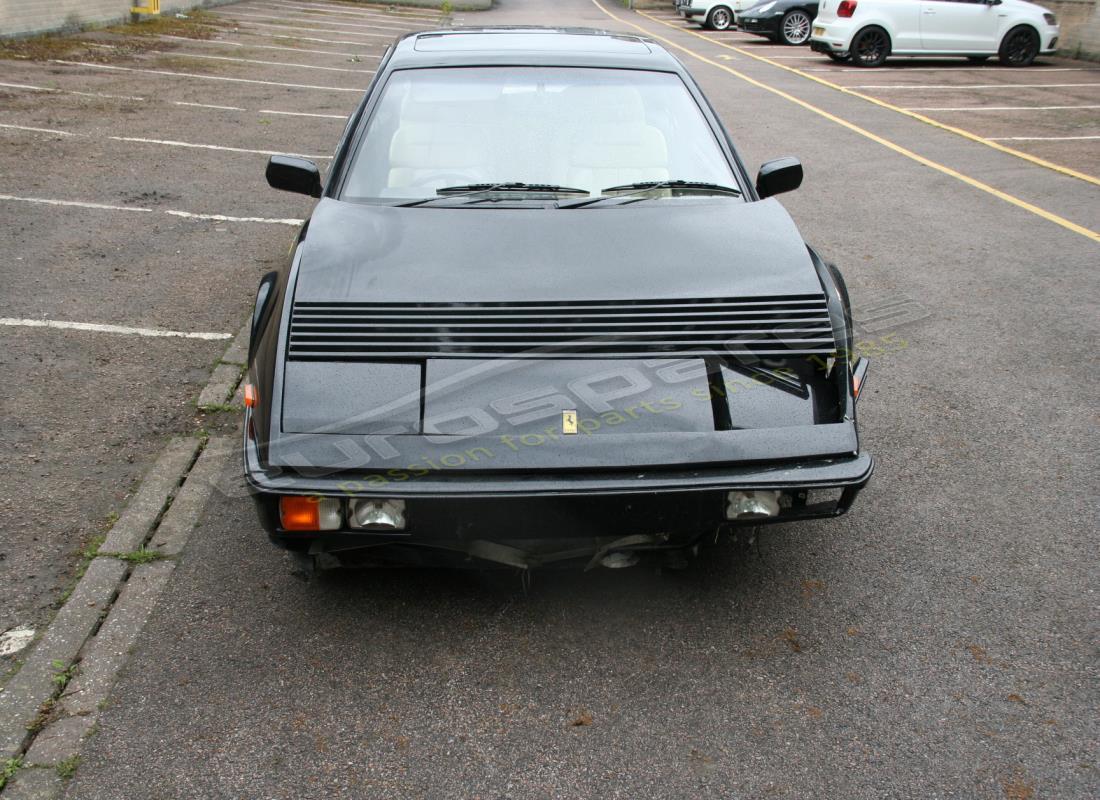 ferrari mondial 3.0 qv (1984) with 53,437 miles, being prepared for dismantling #8