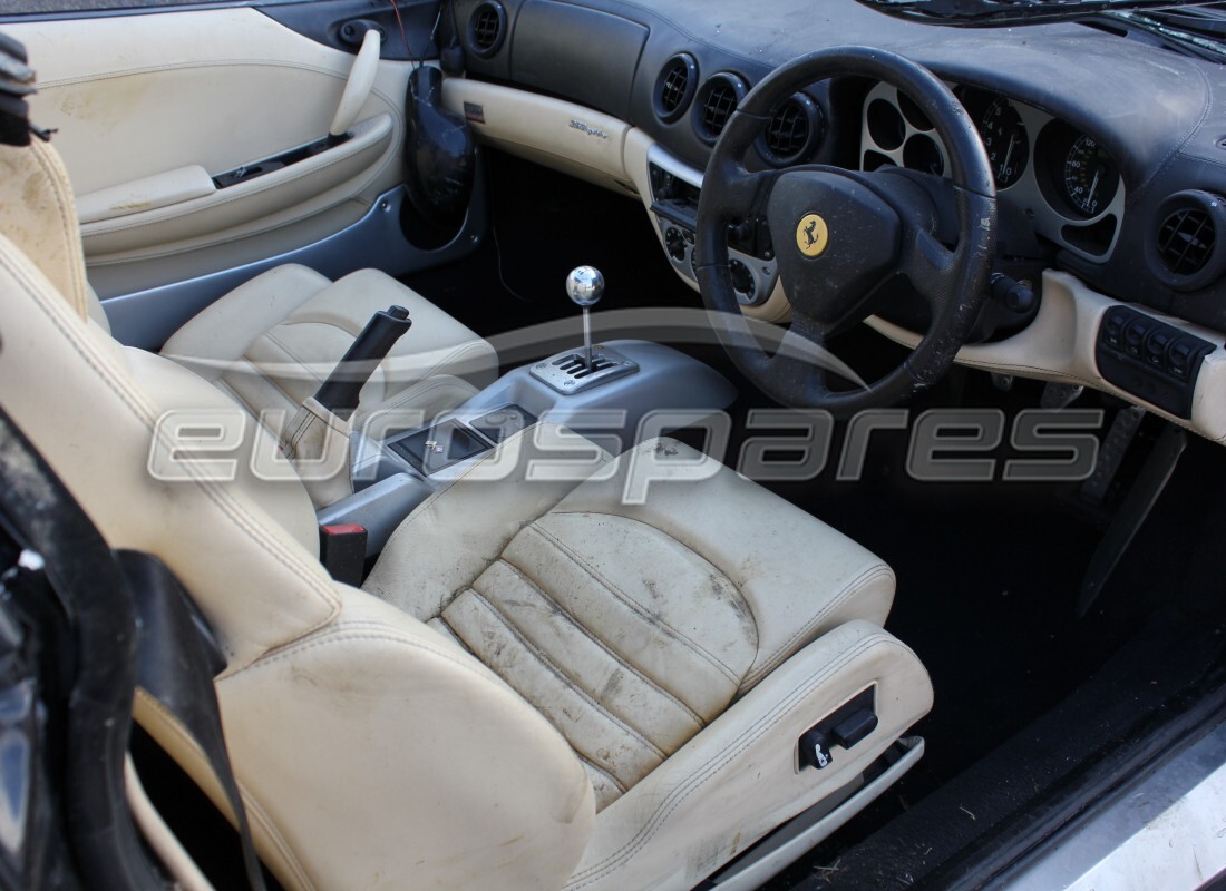 ferrari 360 spider with 29,814 miles, being prepared for dismantling #5