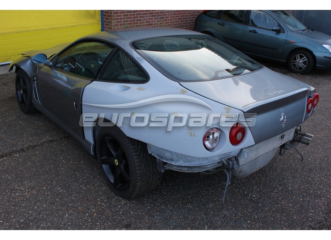 ferrari 575m maranello with 60,140 miles, being prepared for dismantling #5