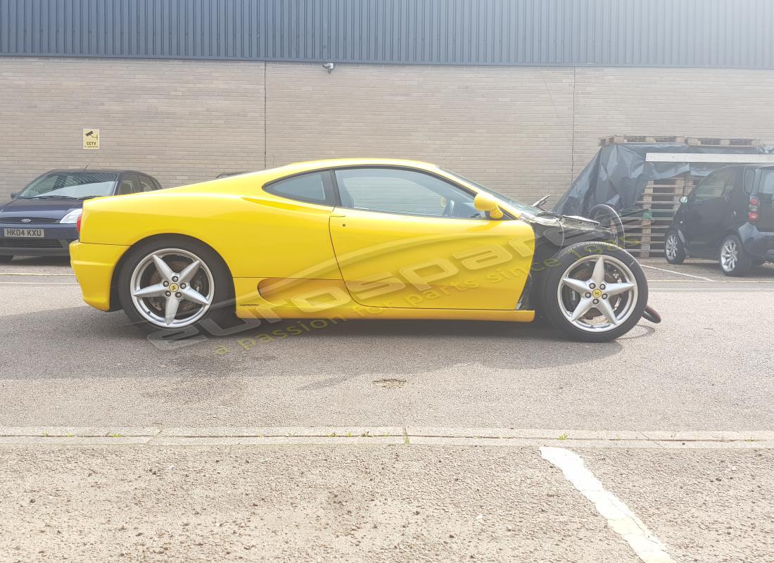 ferrari 360 modena with 39,000 miles, being prepared for dismantling #6