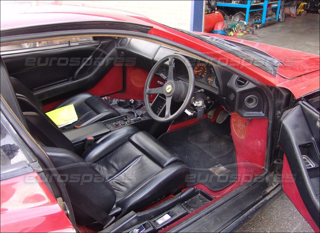 ferrari testarossa (1990) with 18,584 miles, being prepared for dismantling #2