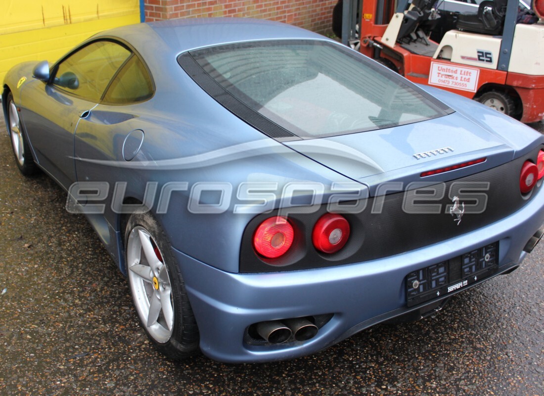 ferrari 360 modena with 65,000 miles, being prepared for dismantling #3