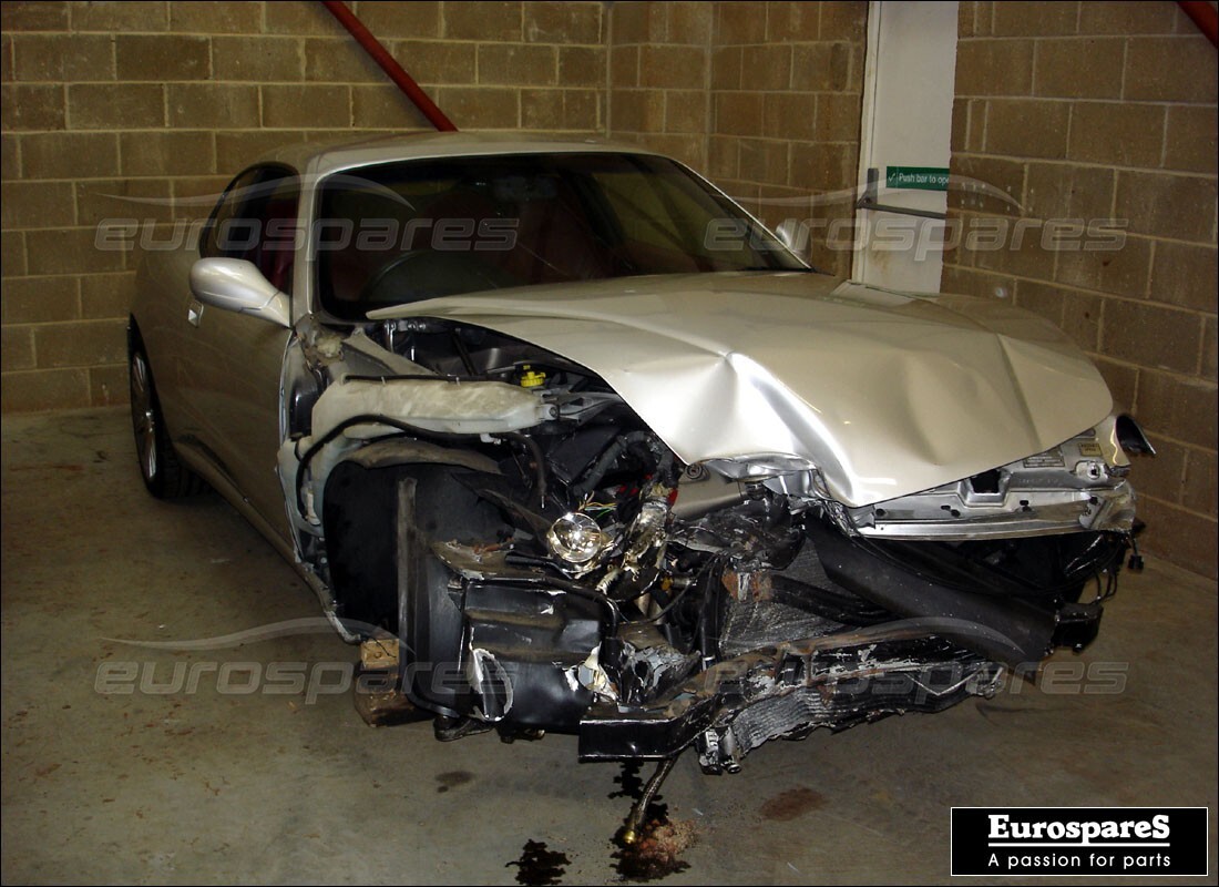 maserati 4200 coupe (2003) with 62,000 miles, being prepared for dismantling #4