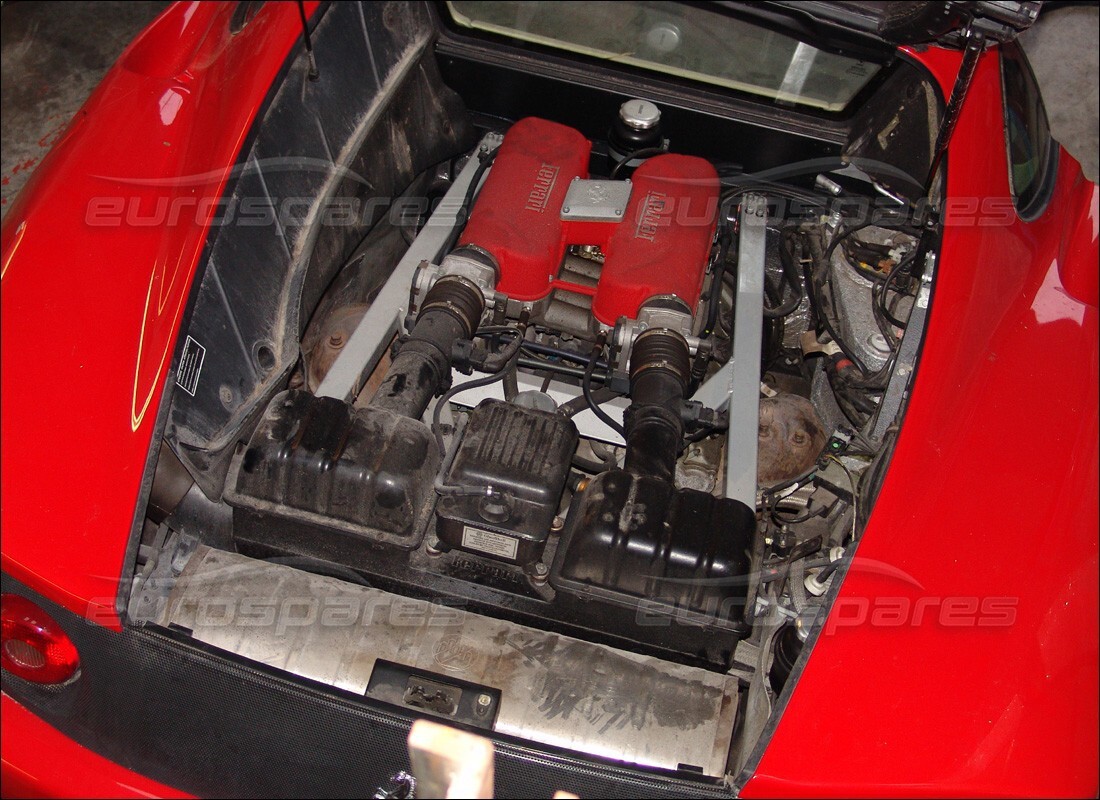 ferrari 360 modena with 18,000 miles, being prepared for dismantling #3