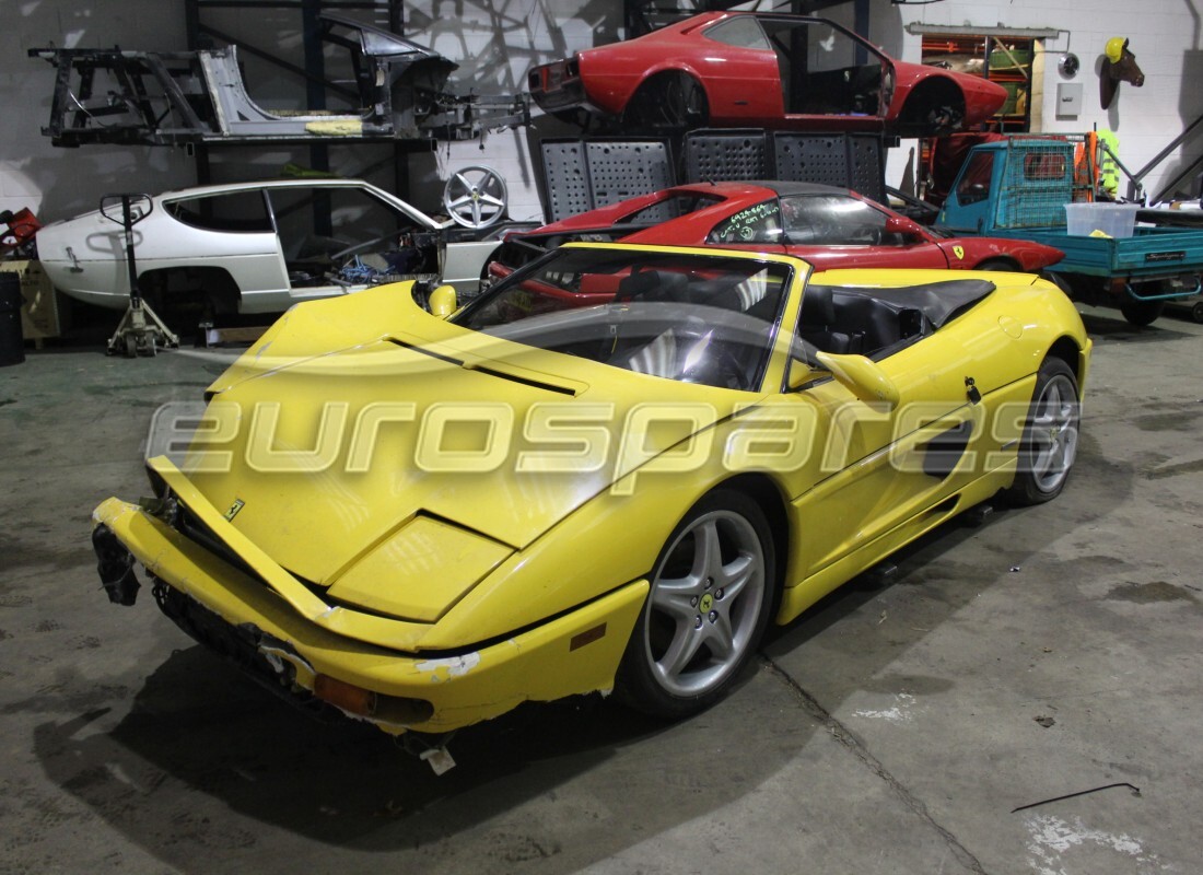 ferrari 355 (5.2 motronic) with 36,216 miles, being prepared for dismantling #1