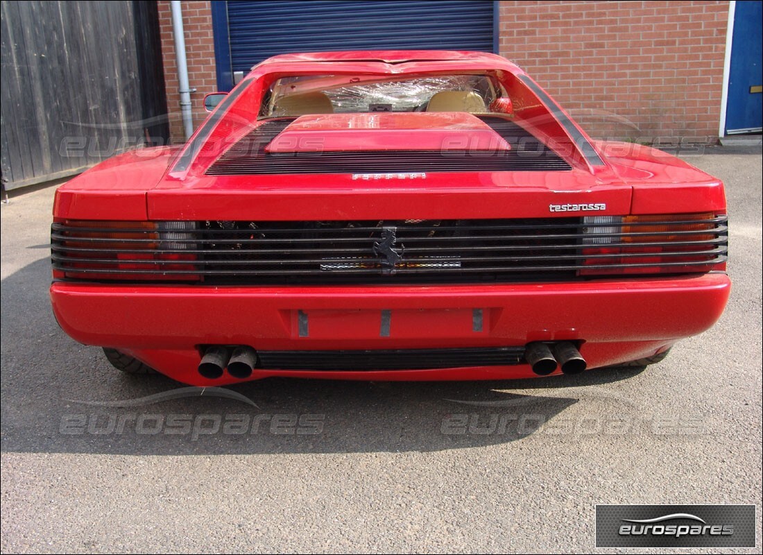 ferrari testarossa (1990) with 33,992 miles, being prepared for dismantling #5