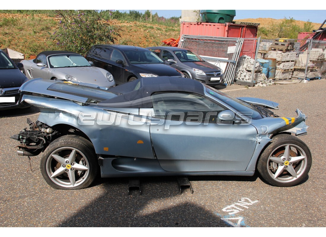 ferrari 360 spider with 57,000 miles, being prepared for dismantling #6