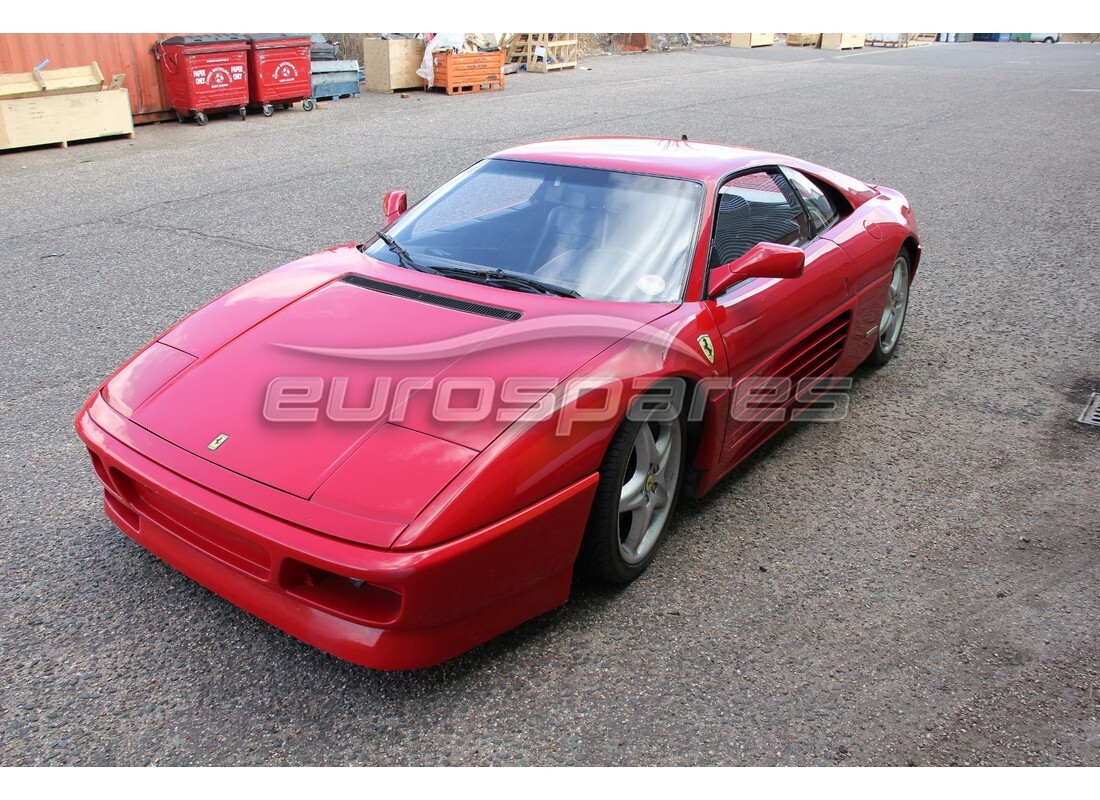 ferrari 348 (2.7 motronic) with 65,000 miles, being prepared for dismantling #2
