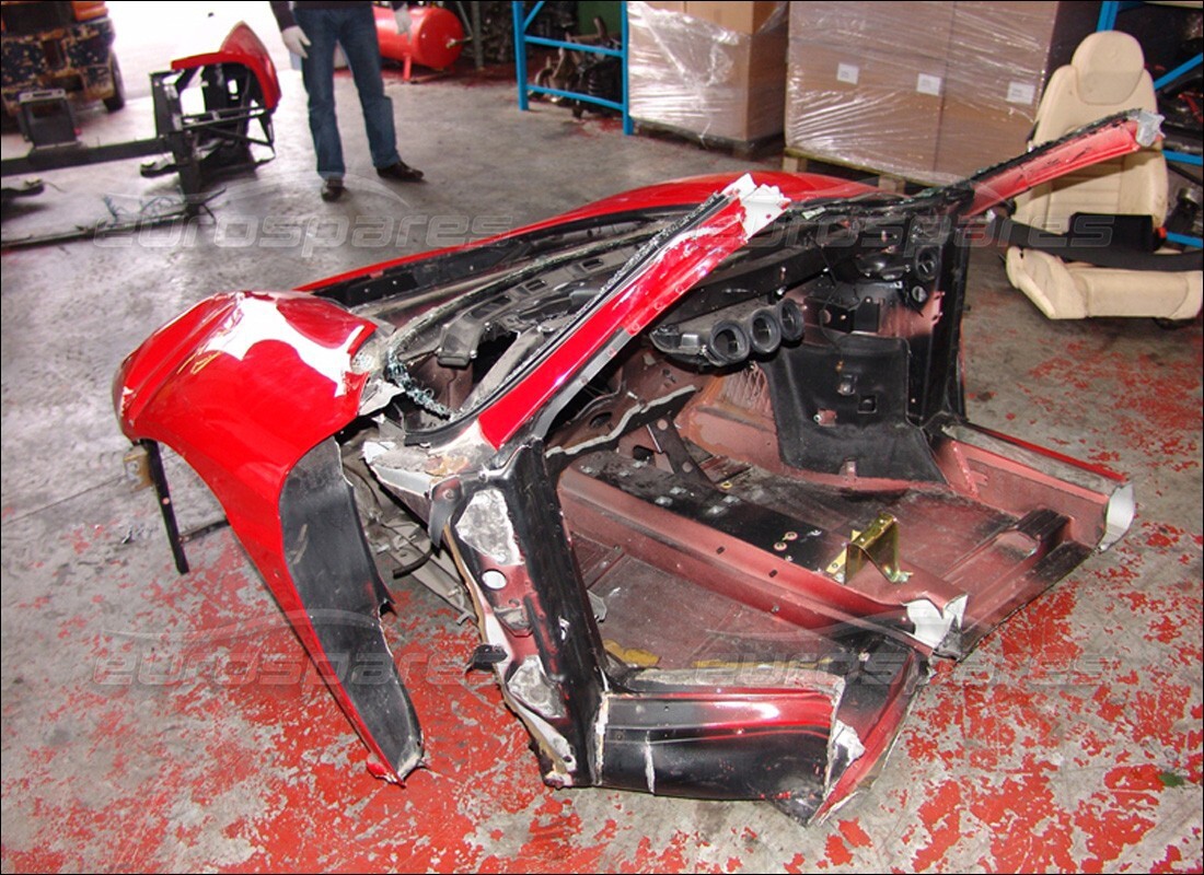 ferrari 360 modena with 18,000 miles, being prepared for dismantling #7