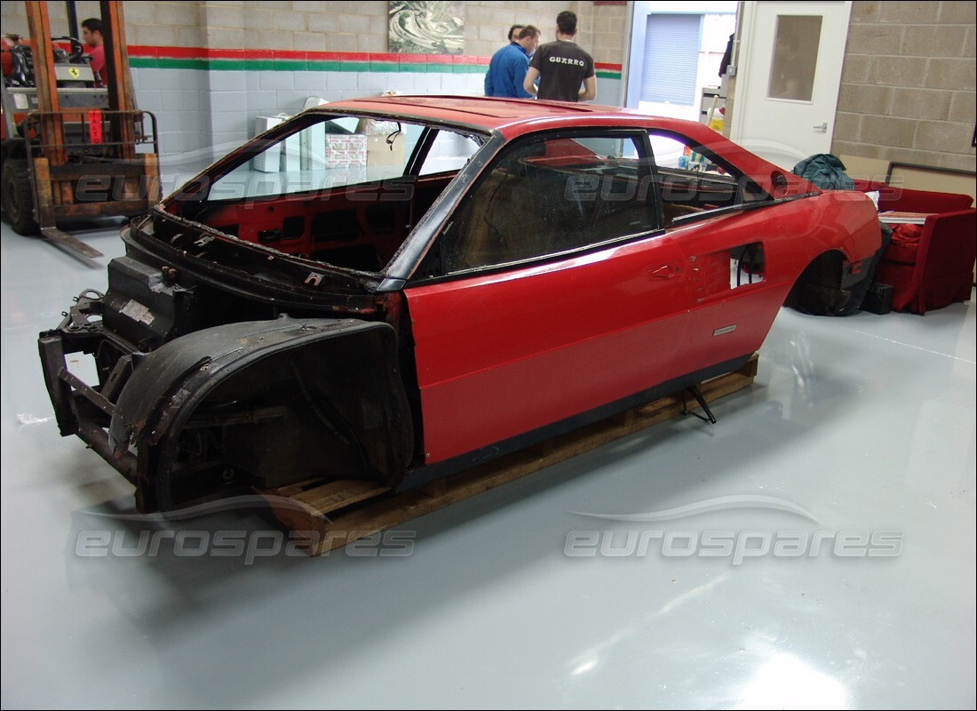 ferrari mondial 3.4 t coupe/cabrio with 46,000 miles, being prepared for dismantling #7