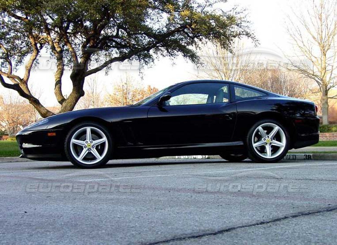 ferrari 575m maranello with 3,400 miles, being prepared for dismantling #2