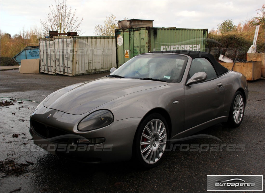 maserati 4200 spyder (2002) with 47,000 miles, being prepared for dismantling #1