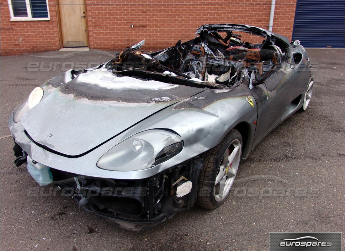ferrari 360 modena with 22,000 miles, being prepared for dismantling #1