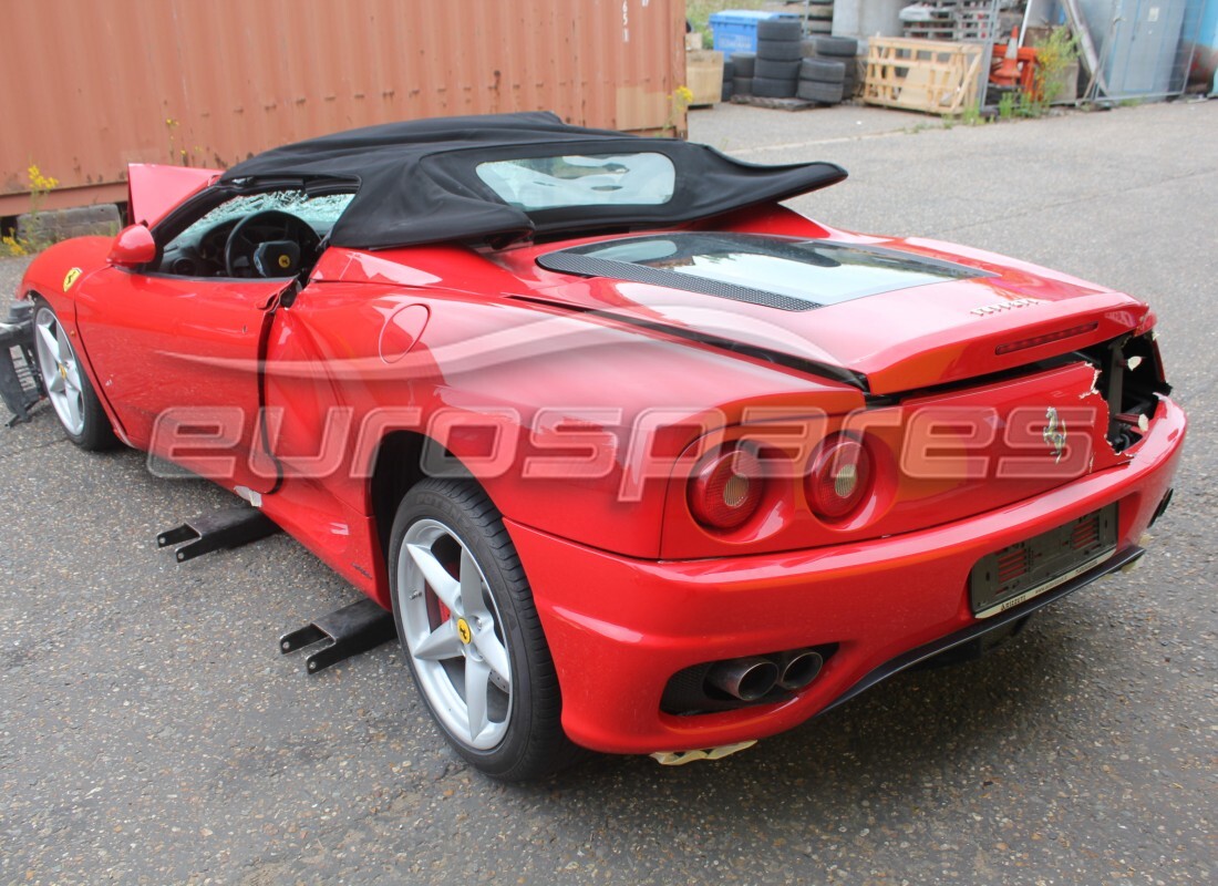 ferrari 360 spider with 23,000 kilometers, being prepared for dismantling #3