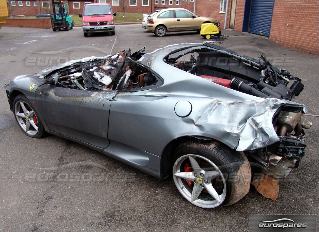 ferrari 360 modena with 22,000 miles, being prepared for dismantling #2
