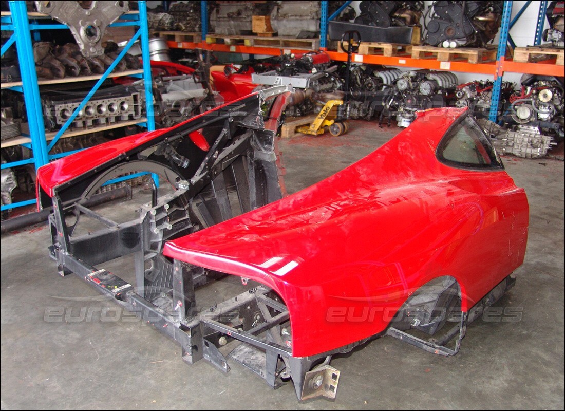 ferrari 360 modena with 18,000 miles, being prepared for dismantling #4