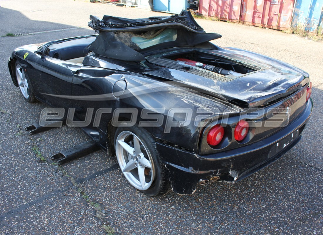 ferrari 360 spider with 29,814 miles, being prepared for dismantling #4